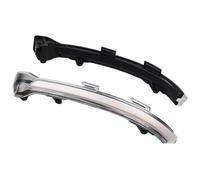ASHILD Luz Señal Giro Coche Para VW Para Golf 7 MK7 Para 19 VII Para Golf7.5 Para GTI R Para Touran 2012-2024 Luz Indicadora Señal Giro Dinámica Espejo Lateral Intermitente(Crystal)