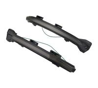 ASHILD Luz Señal Giro Coche Para VW Para Golf 7 MK7 Para 19 VII Para Golf7.5 Para GTI R Para Touran 2012-2024 Luz Indicadora Señal Giro Dinámica Espejo Lateral Intermitente(Blue-Yellow)