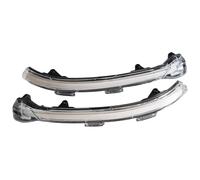 ASHILD Luz Señal Giro Coche Para VW Para Golf 7 Para TOURAN MK7 Para TOURAN 2012-2018 Señal Giro Dinámica Intermitente Secuencial Luz Indicadora Espejo Lateral(Yellow-Crystal)
