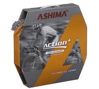 Ashima 4712831653312 Derailleur Cable Campagnolo 1,1x2100mm-ACTION+, Unisex Adulto, Negro, Talla única
