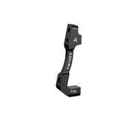 ASHIMA Adaptador Pinza Freno AU41 Delantero: 140mm Negro, Unisex-Adult, Black, Talla única