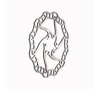 ASHIMA Airotor Frenos, Unisex, Plata, 6 Bolt 185 mm