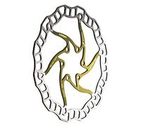 ASHIMA Disco de Freno ARO-08 Ultralight 180mm x 112g Oro - 6