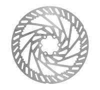 ASHIMA Disco Freno ARO-27 Bicicleta eléctrica Unisex para Adultos 203 mm x 2 mm de Argento, Nero, Unica Electric Bike