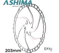 Ashima Ultralight Bicicleta MTB XC Ligero Tuning Disco de Freno 203mm