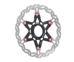 ASHIMA Unica Nero Disco Freno Bloqueo Central Flotante Unisex Adulto 160 mm x 123 g