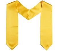 Ashington Ceremonial Gowns Honor Estola para Académico y Coral Trajes - Ceremonia de Graduación Banda - Amarillo, One Size