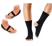 ashipita yoga conjunto completo negro que consiste en seleccionar los calcetines ashipita y el flujo de la yoga del dedo del pie negro