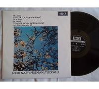 Ashkenazy, Perlman, Tuckwell - Fanck Violin Sonata/brahms Horn Trio LP (Vinyl Album) UK Decca 1969