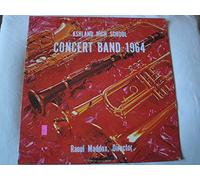 Ashland High School Concert Band 1964 Vinyl Lp Raoul Maddox Director