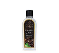 ASHLEIGH & BURWOOD Fragancia para lámpara de bergamota y oud, 500 ml, fabricado en el Reino Unido, aroma picante y amaderado
