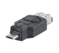 ASHLUYAK Adaptador USB 2.0 micro/mini macho hembra convertidor adaptador USB cambiador adaptador para computadora tableta PC teléfonos móviles