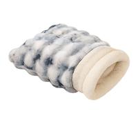 ASHLUYAK Cama para Gatitos Medio Cerrada Interior De Algodón De Felpa Sacos De Dormir Antideslizantes Escondites Casa Cueva para Mascotas Gatos Escondites En Hogar Casa De Felpa para Mascotas