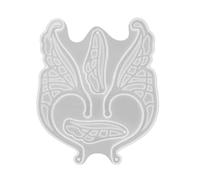 ASHLUYAK Molde de silicona con clip para la oreja, hermoso ala de hada, sin perforación, moldes de resina epoxi de cristal, fundas para orejas