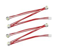 ASHLUYAK para Voron 2,4 Impresora 3D DIY Stealthburner LED Kit PTFE arnés de cableado RGBW Mini botón PCB Leds rgbw Tira de Luces led