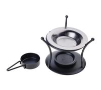 ASHLUYAK Quemadores de aceites Esenciales, Calentador de Ceras candelitas | Portavelas de hierro, difusor perfumado para aliviar estrés, meditaciones y masajes, decoraciones para sala de