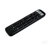 ASHLUYAK Remoto portátil para configuración de de Cine en casa, diseño de navegación, Teclado numérico, Botones de Fuente, Carcasa Mate, Paquete de Sola Unidad Reemplazo Remoto de de de