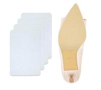Ashoesert Protector de suela de zapatos para tacones altos, protector de parte inferior y protector de suela, agarres antideslizantes para zapatos, adhesivo para suelas, agarres para zapatos en la