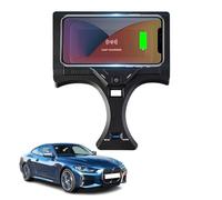 ASHOIH Nuevo Cargador Coche Inalámbrico para BMW Serie 2/Serie 3/Serie 4/i3/i4, Plataforma Carga Rápida para Teléfono Inalámbrico 15W Compatible con Coche Original con NFC Cargador Consola Central