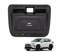 ASHOIH Nuevo Cargador De Coche Inalámbrico para Toyota RAV4/Wildlander XA50 2020 2021 2022 2023,Cojín De Carga Inalámbrico Rápido del Teléfono 15W,Cargador Inalámbrico De Consola Centrali