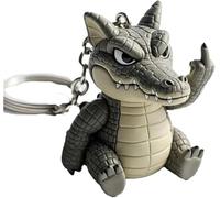 Ashopfun Divertido llavero de animal de dedo medio, llavero novedoso en 3D, divertido y suave dedo medio, llavero de estatua de dedo enojado en 3D, regalos divertidos para los amantes de las mascotas