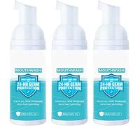 Ashopfun Teethaid Mouthwash, Calcular Removal, Teeth Whitening, Teethaid Mouthwash Foam, Healing Mouth Ulcers, Eliminating Bad Breath, Prevents and Treats Cavities (3pcs)
