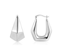 Ash's Choice Pendientes de Plata 925 y Aros Pequeños Minimalistas Chapados en 14K Oro