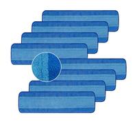 Ashsajkd Almohadilla de limpieza de microfibra para fregona, compatible con mopas Bona, reutilizable en húmedo y seco, altamente absorbente, elimina las manchas fácilmente sin dejar una marca, para