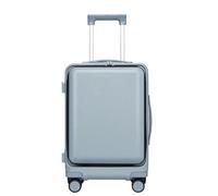 ASHSDI Maleta Cabina Maletas con Rueda Universal Equipaje De Seguridad Interfaz USB Cerradura De Código Ligera TSA Maletas de Viaje Cabina (Color : D, Size : 18in)