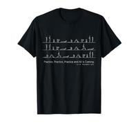 Ashtanga Sun Salutation Line Art Yoga Cita Diseño Camiseta