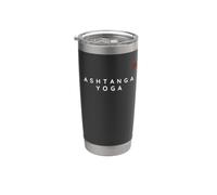 Ashtanga Yoga Instructor/Ashtanga Yoga Principiante Diseño Vaso térmico de acero inoxidable de doble pared