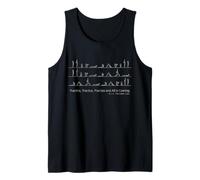 Ashtanga Yoga Sun Salutation - Cita minimalista de yoga Camiseta sin Mangas