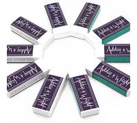 Ashton and Wright - Goma de borrar clásica, sin látex, goma plástica (White, Pack of 10)