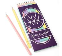 Ashton and Wright - Lápices de grafito Classic HB - Barriles de colores pastel - Paquete de 10