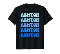 Ashton Retro Name Stack Design Camiseta