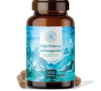 Ashwagandha | 100 Cápsulas Veganas | 600 mg de Extracto de Ashwaganda (Withania Somnifera) Diario | Remedio Ayurvédico para el Estrés, la Mente y el Sueño | Suplemento de Alta Dosis | Alpha Foods