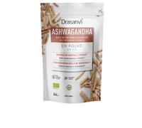 Drasanvi Ashwagandha en Polvo BIO 150 g | Adaptógeno Natural para Estrés y Ansiedad | Withania somnifera | Ginseng Indio Adaptógeno | Estrés, Ansiedad y Sueño | Vegano, Sin Gluten