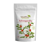Ashwagandha en Polvo Bio 125g - Salud Viva | Adaptógeno Natural para Estrés, Energía y Bienestar | Superalimento Vegano y Ecológico