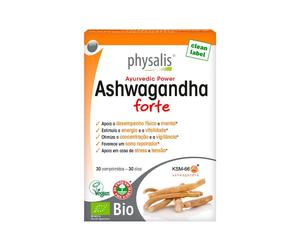 Ashwagandha Forte 600mg 30 Comprimidos Physalis