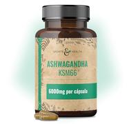 Ashwagandha KSM-66 Concentrada - 100 Cápsulas Veganas de Alta Pureza