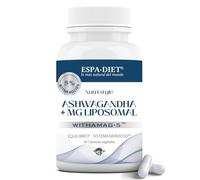 Ashwagandha + Magnesio Liposomal WITHAMAG-5 Espadiet - Apoyo para equilibrio emocional y bienestar diario - Alta biodisponibilidad - 60 cápsulas vegetales
