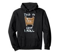 Así es como hago libros, amante de la lectura, divertido bibliotecario Sudadera con Capucha