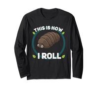 Así es como Hago los Divertidos isópodos Kawaii de Rollie Pollie Manga Larga
