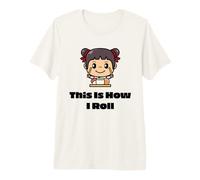 Así es como Hago rodar la Divertida Comida de Sushi cruda Japonesa para Chicas Camiseta Premium