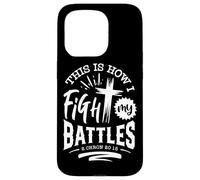 Así es como Lucho mis batallas 2 Chron 20 15 Carcasa para iPhone 15 Pro