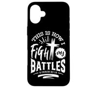 Así es como Lucho mis batallas 2 Chron 20 15 Carcasa para iPhone 16 Plus