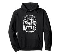 Así es como Lucho mis batallas 2 Chron 20 15 Sudadera con Capucha
