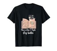 Así es como Lucho mis batallas - Biblia Jesus Cross Christian Camiseta
