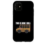 Así es como rodé un autobús Escolar Divertido para Conductores de autobuses y niños Carcasa para iPhone 11