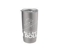 Así es como rollo Fórmula matemática Geometría Profesor Amante de las matemáticas Vaso térmico de acero inoxidable de doble pared